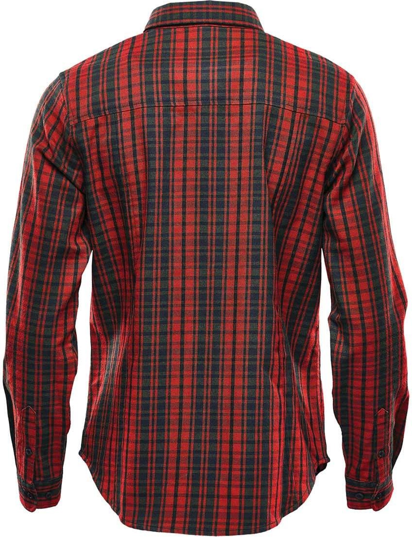 Stormtech Sdr-1w Women’s Muirfield Performance Long Sleeve Shirt - Red Plaid