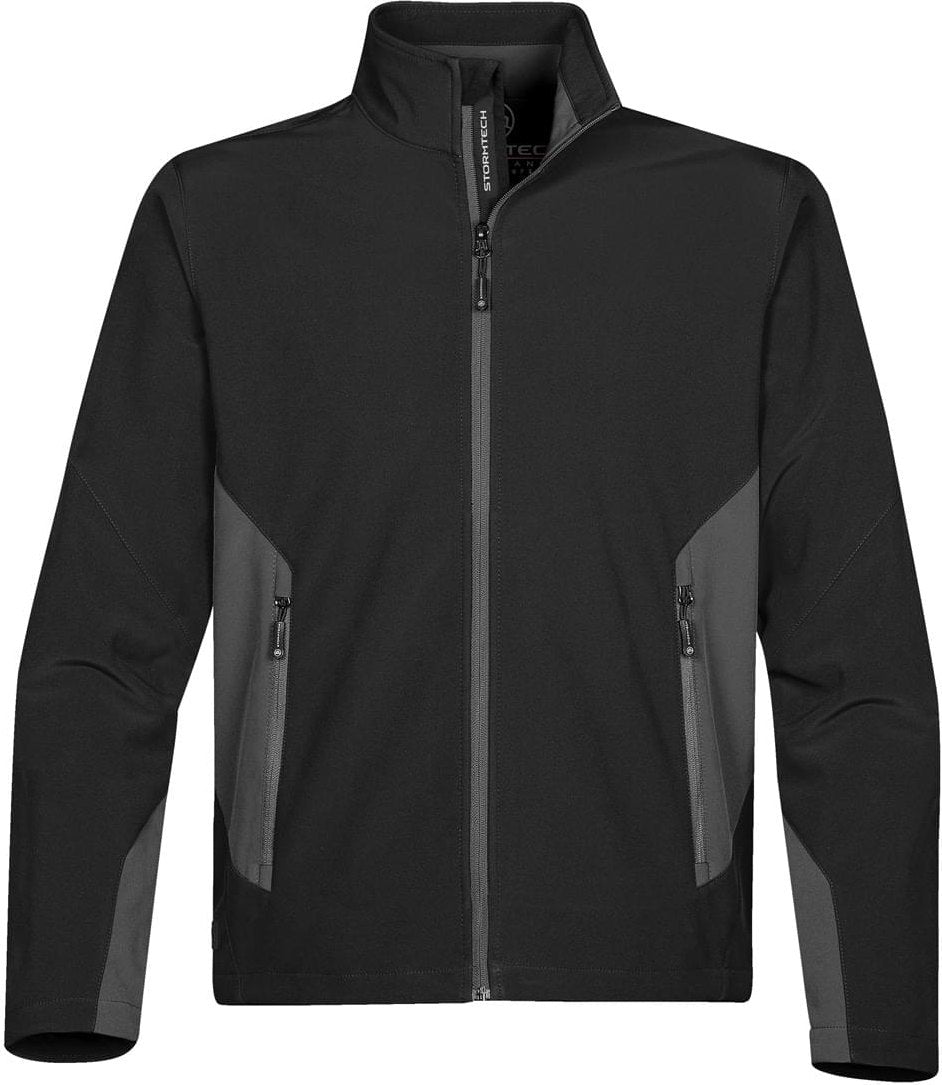 Stormtech Sdx-1 Men’s Pulse Softshell - Black Granite - Adult Xs