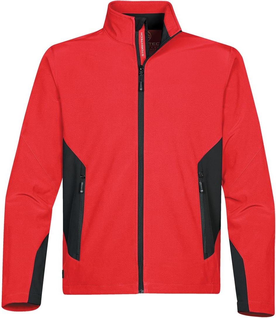 Stormtech Sdx-1 Men’s Pulse Softshell - True Red Black - Adult s