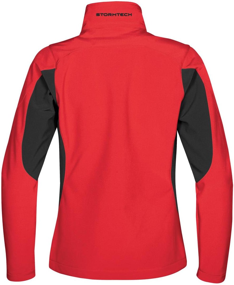 Stormtech Sdx-1w Women’s Pulse Softshell - True Red Black - Ladies Xs