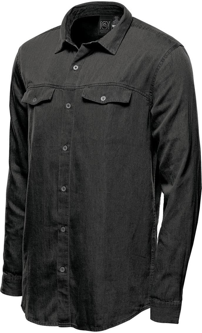 Stormtech Sfd-1 Men’s Blueridge Denim Shirt - Black