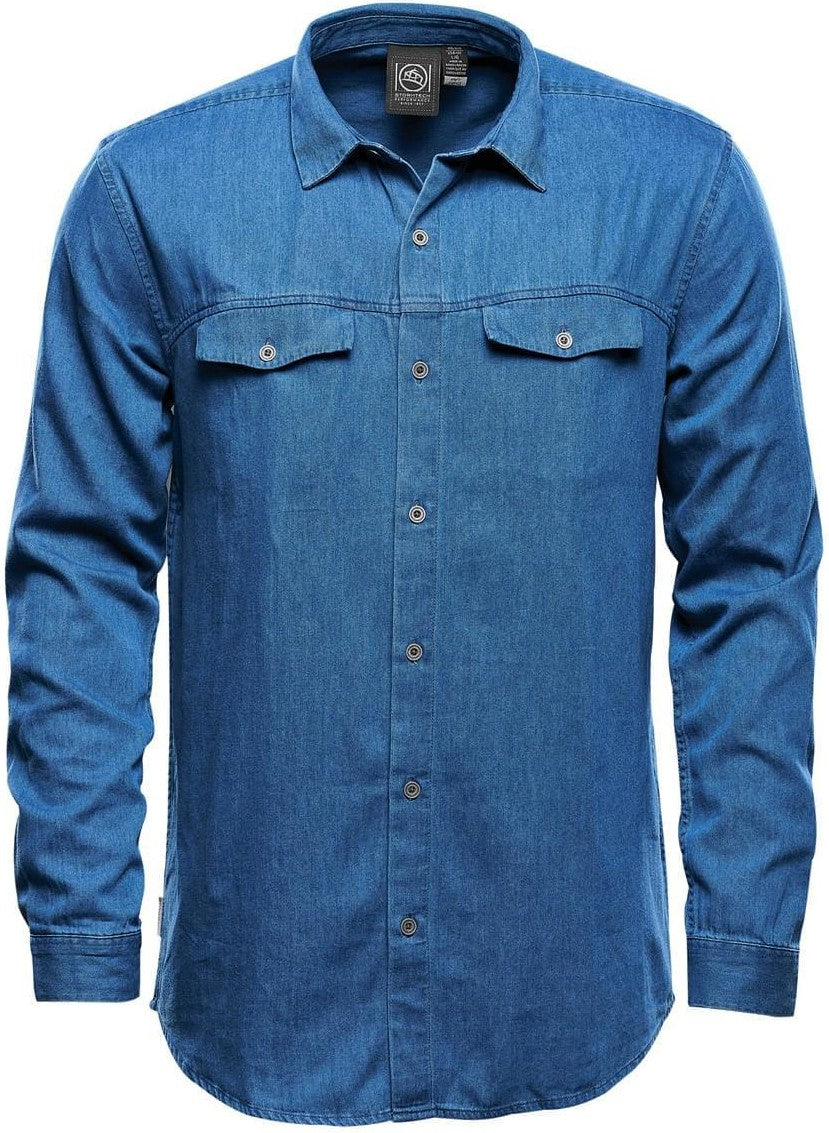 Stormtech Sfd-1 Men’s Blueridge Denim Shirt - Light - Adult Xs