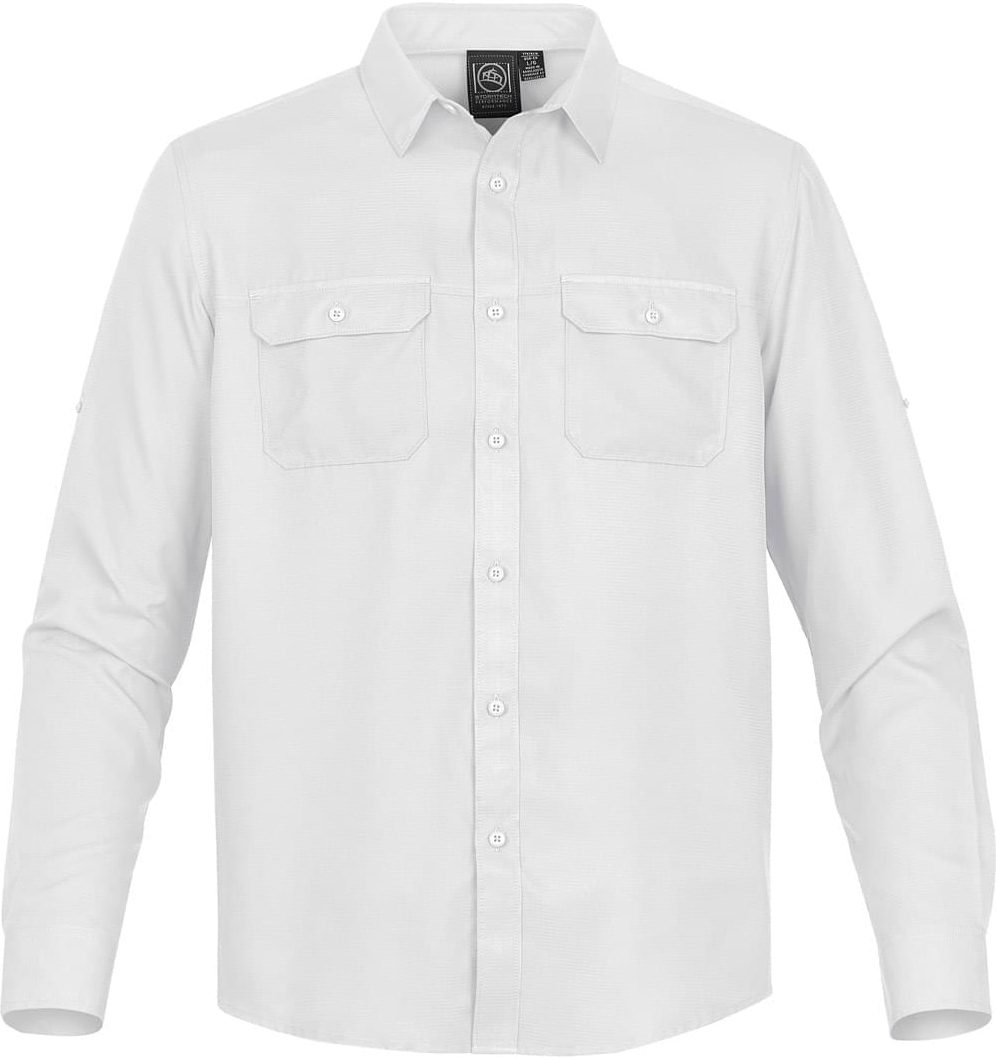 Stormtech Sfs-1 Men’s Safari Shirt - White - Adult m