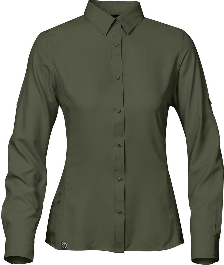 Stormtech Sfs-1w Women’s Safari Shirt - Moss - Ladies s