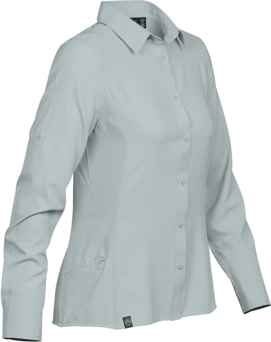 Stormtech Sfs-1w Women’s Safari Shirt - Steel Blue - Ladies s