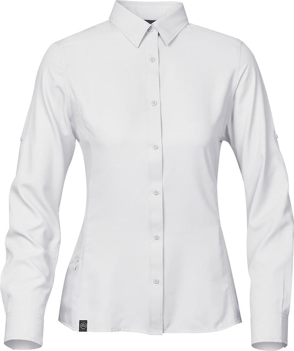 Stormtech Sfs-1w Women’s Safari Shirt - White - Ladies Xs