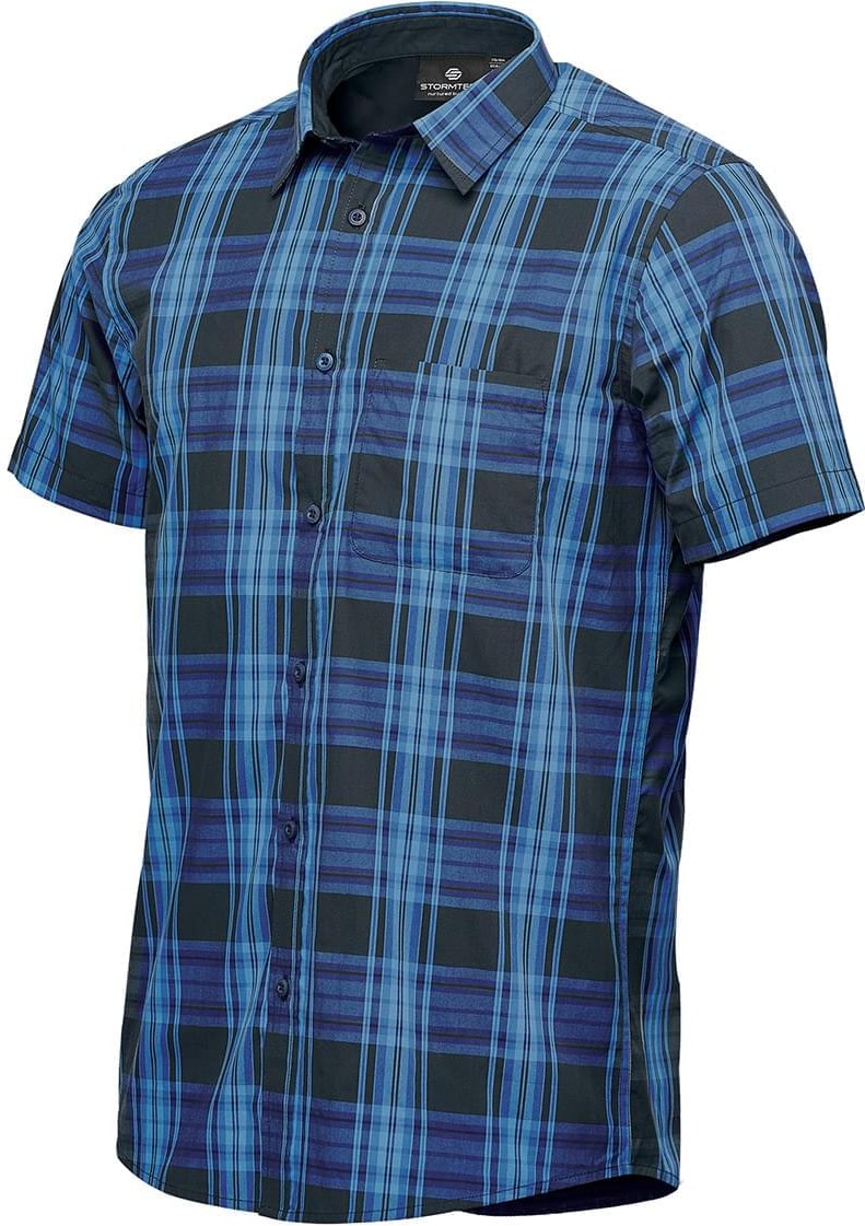 Stormtech Sfv-1 Men’s Dakota Short Sleeve Shirt - Royal - Navy