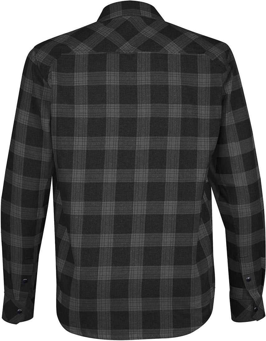 Stormtech Sfx-1 Men’s Logan Snap Front Shirt - Carbon Plaid