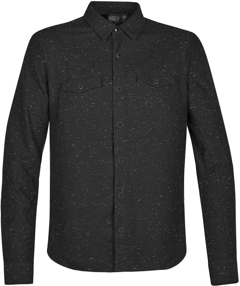 Stormtech Sfx-3 Men’s Eclipse Snap Front Shirt - Galactic Black / Adult s