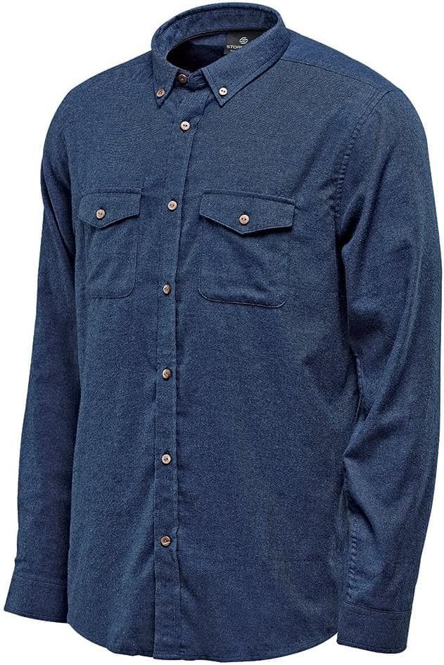 Stormtech Slw-1 Men’s Cambridge Long Sleeve Shirt - Navy