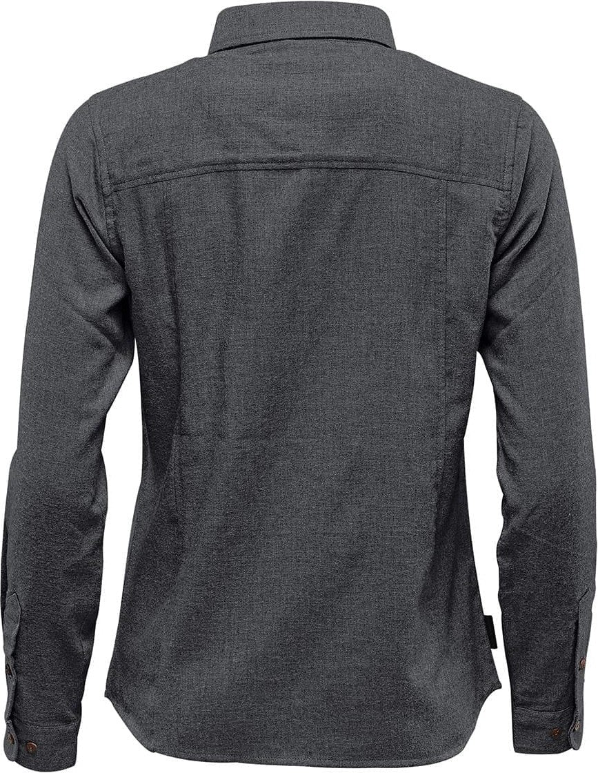 Stormtech Slw-1w Women’s Cambridge Long Sleeve Shirt - Charcoal