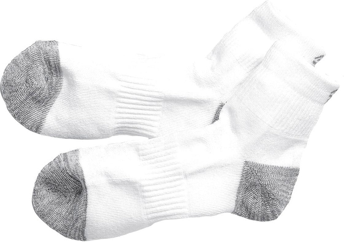 Stormtech Smx-1 Unisex Sport Sock - Pack of 3 - White Gray - one Size Fits Most