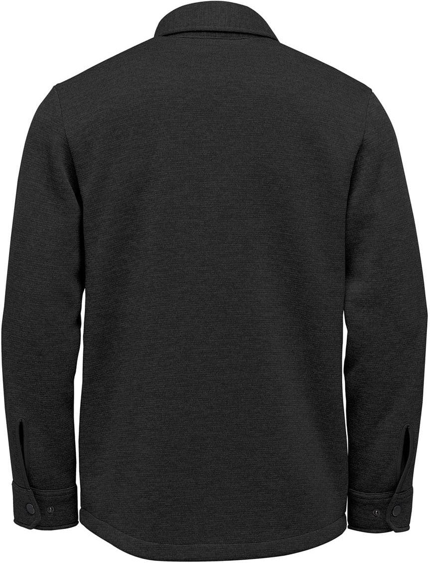 Stormtech Snf-1 Avalante Fleece Shacket - Black Heather