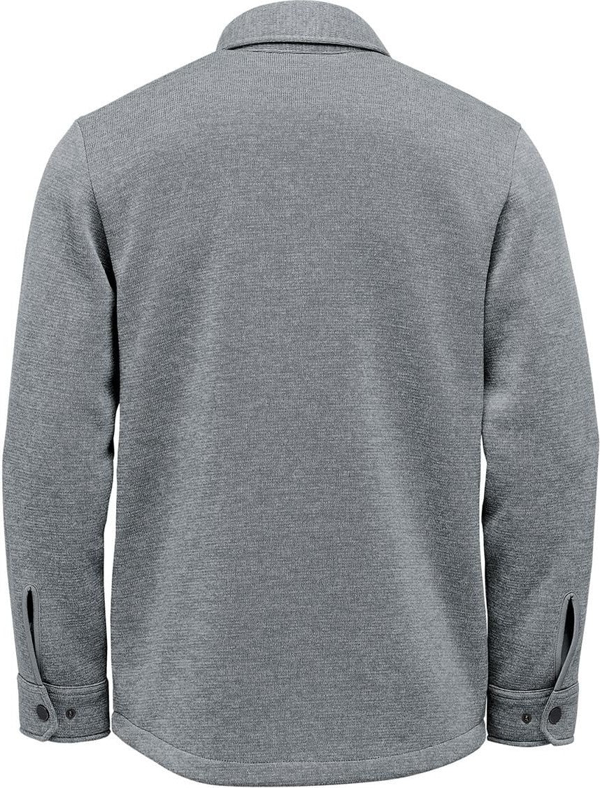 Stormtech Snf-1 Avalante Fleece Shacket - Granite Heather - Adult 2xs