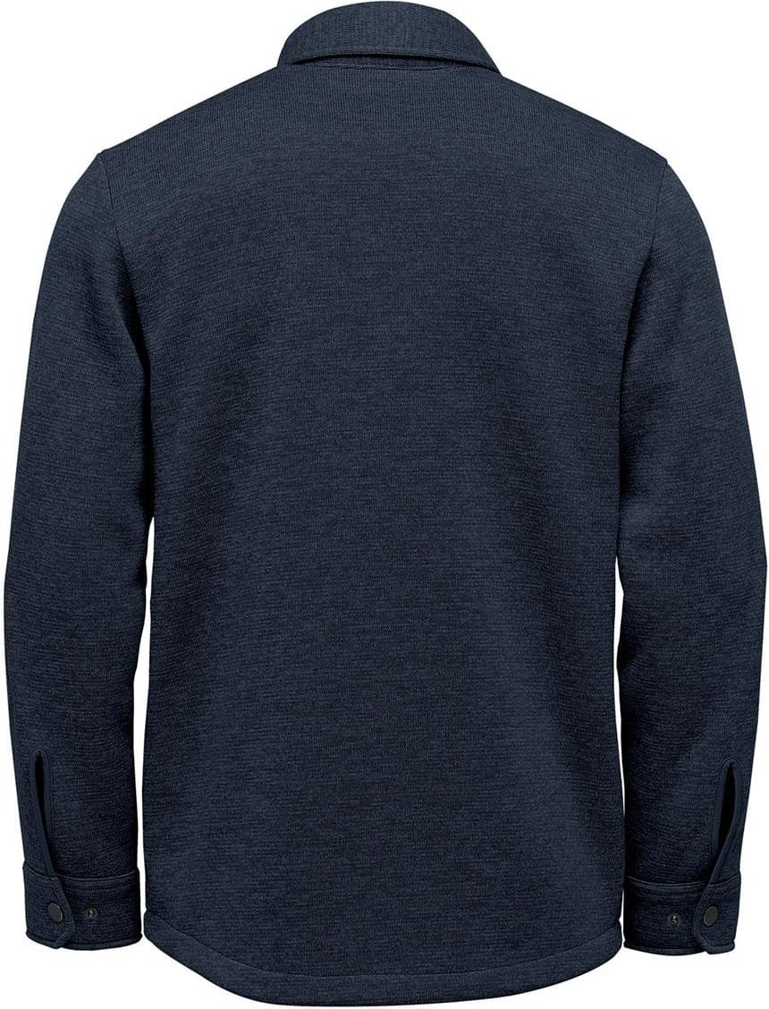 Stormtech Snf-1 Avalante Fleece Shacket - Navy Heather