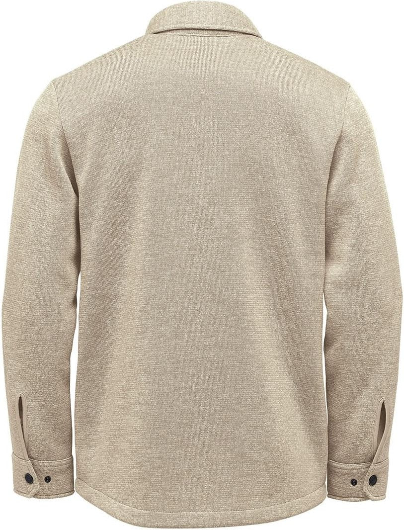 Stormtech Snf-1 Avalante Fleece Shacket - Oatmeal Heather - Adult 2xs