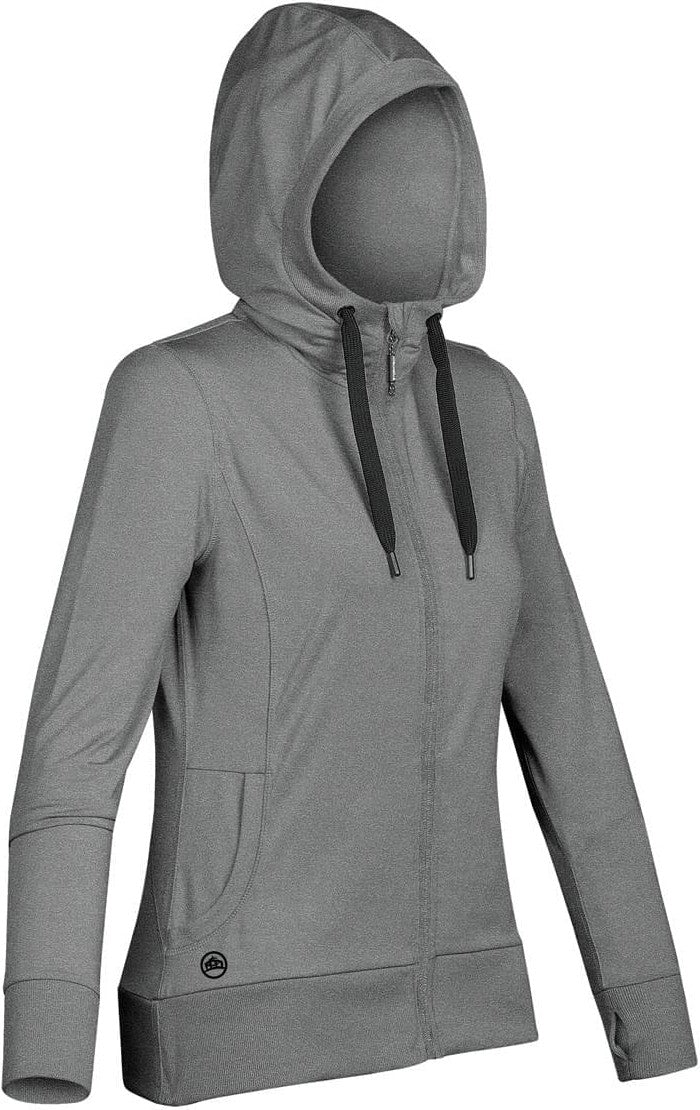 Stormtech Snj-2w Women’s Lotus Zip Hoody - Carbon Melange