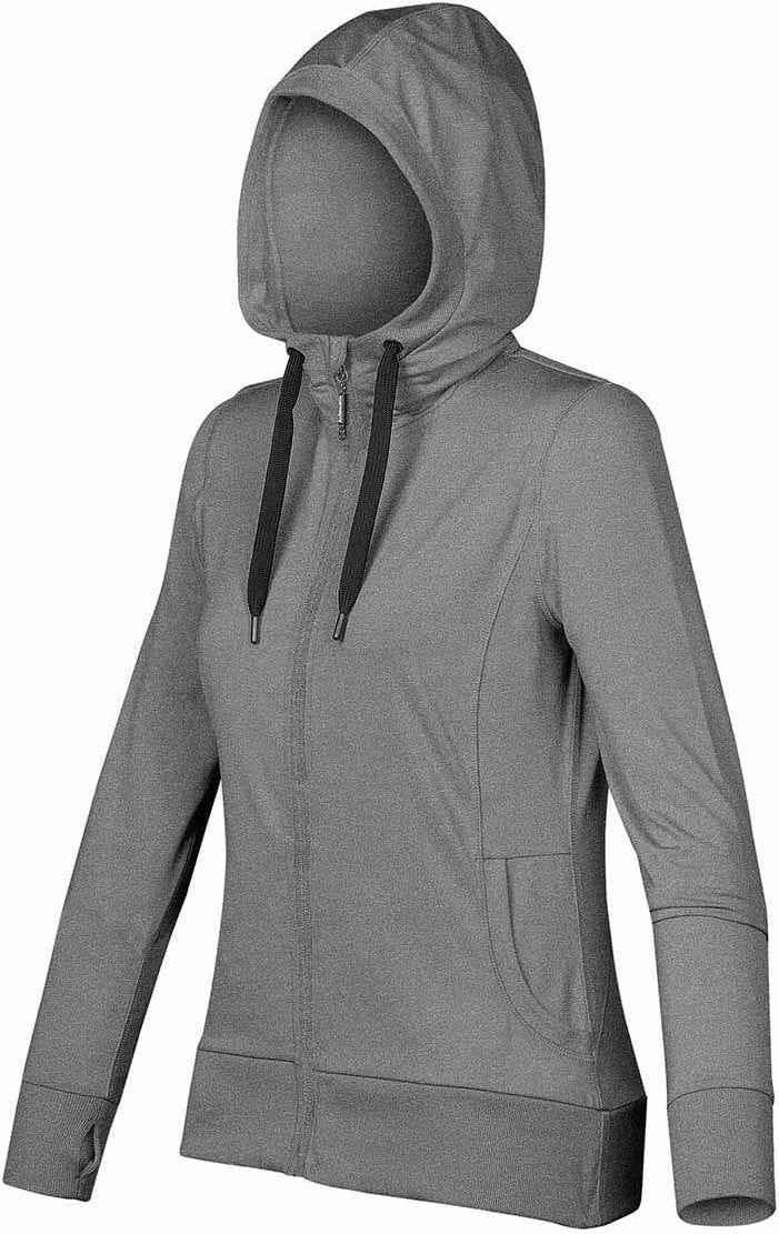 Stormtech Snj-2w Women’s Lotus Zip Hoody - Carbon Melange