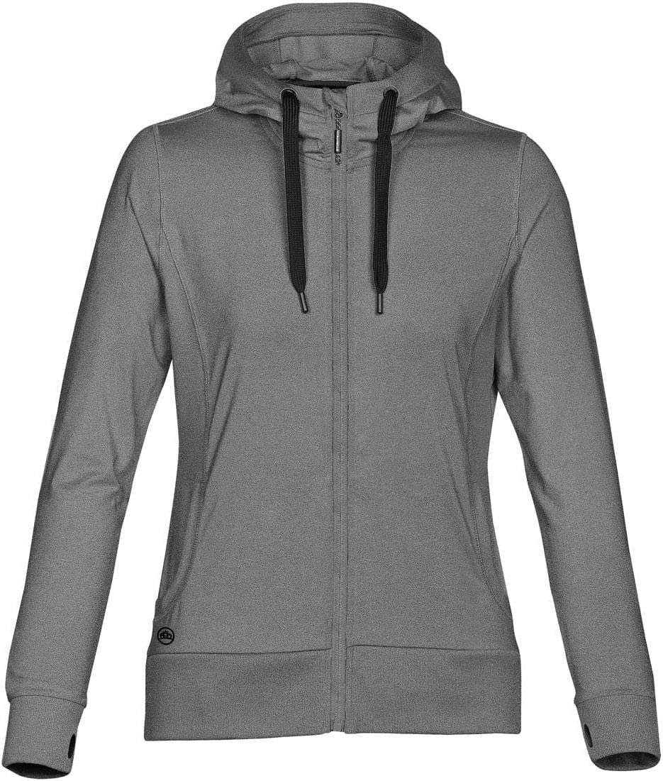 Stormtech Snj-2w Women’s Lotus Zip Hoody - Carbon Melange - Ladies Xs