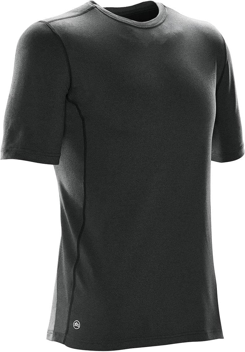 Stormtech Snt-1 Men’s Lotus H2x-dry Short Sleeve Tee - Carbon Melange