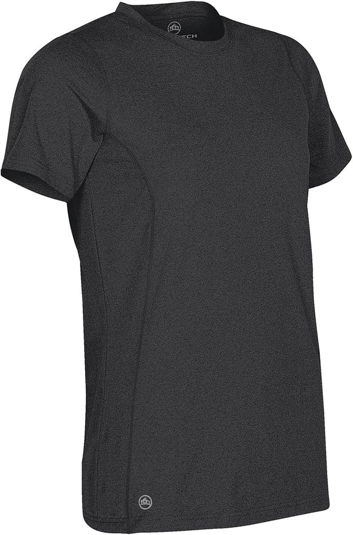 Stormtech Snt-1w Women’s Lotus H2x-dry Short Sleeve Tee - Carbon Melange