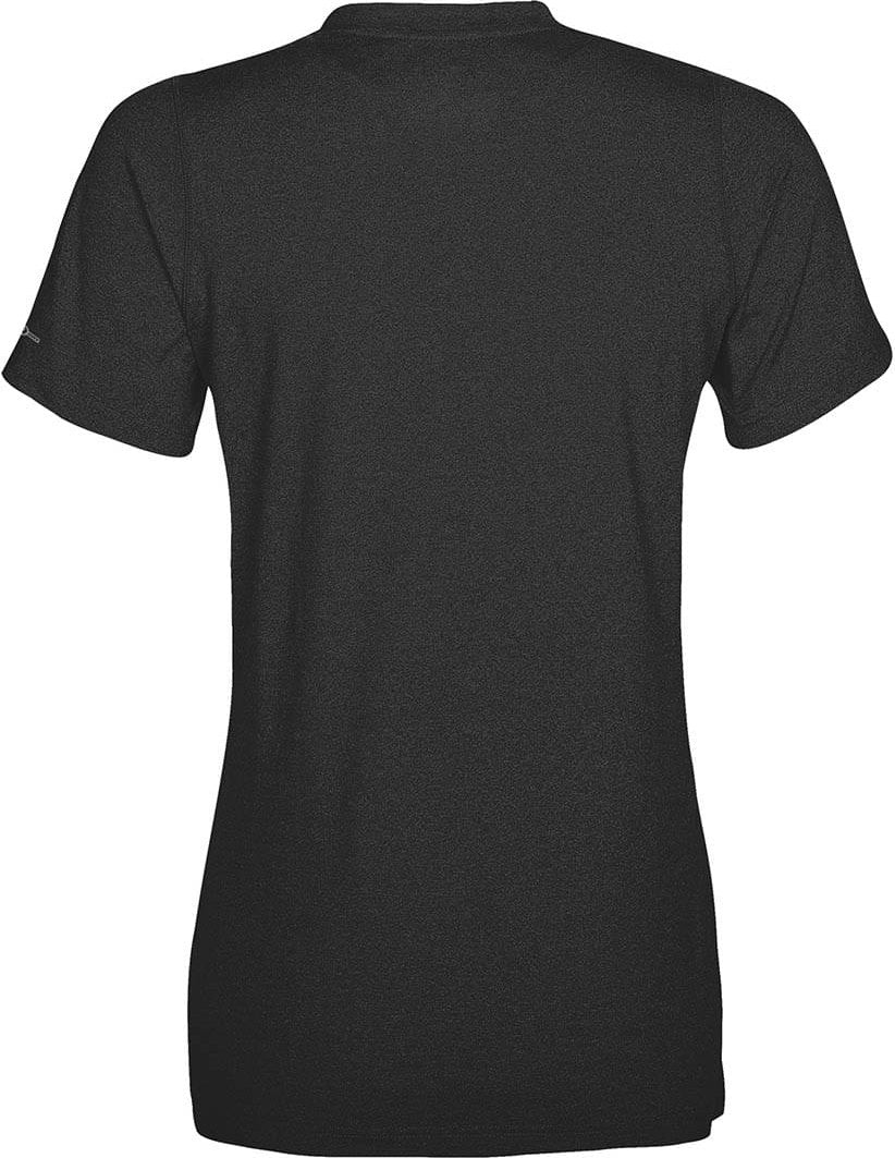 Stormtech Snt-1w Women’s Lotus H2x-dry Short Sleeve Tee - Carbon Melange