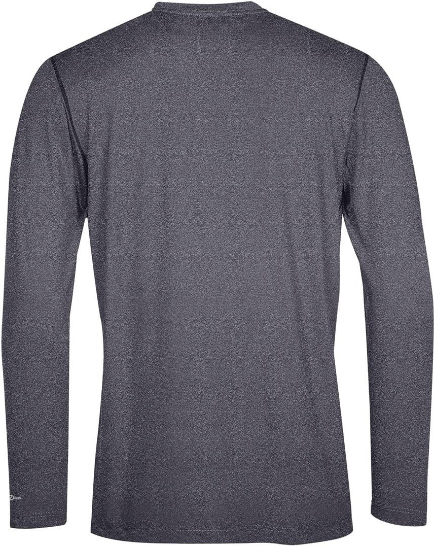 Stormtech Snt-2 Men’s Lotus H2x-dry Long Sleeve Tee - Navy Melange