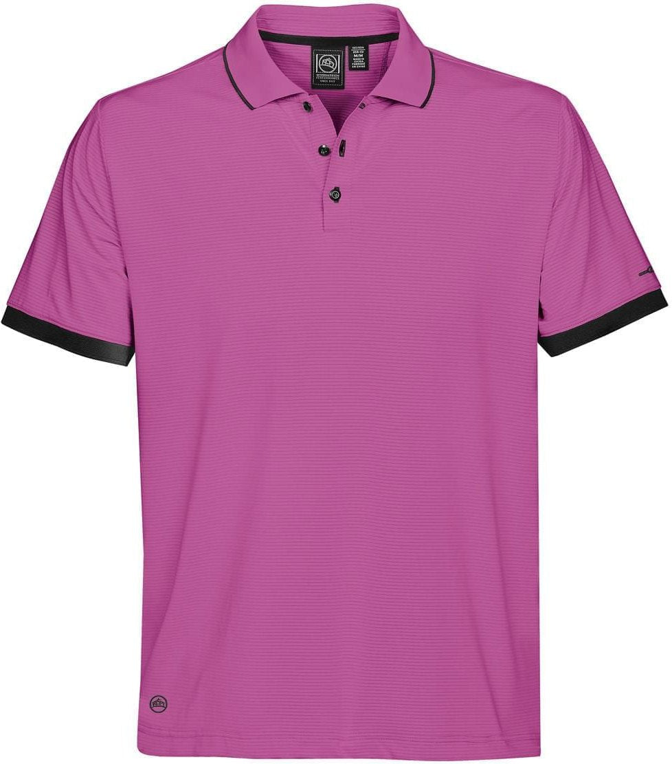 Stormtech Spg-1 Men’s Signal Performance Polo - Lilac Black / Adult s