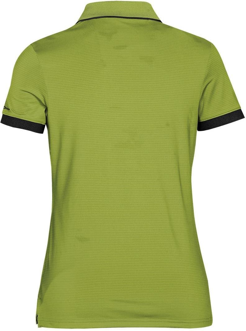 Stormtech Spg-1w Women’s Signal Performance Polo - Apple Green Black