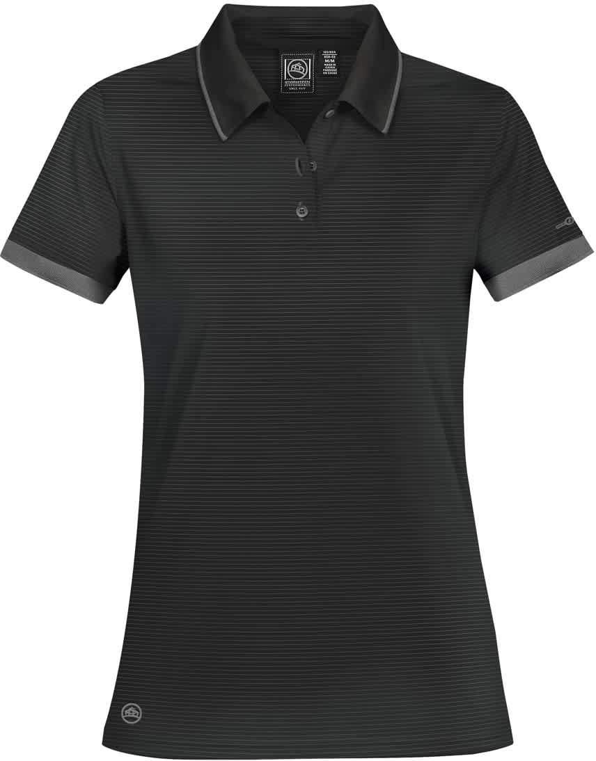 Stormtech Spg-1w Women’s Signal Performance Polo - Black Pewter - Ladies Xs