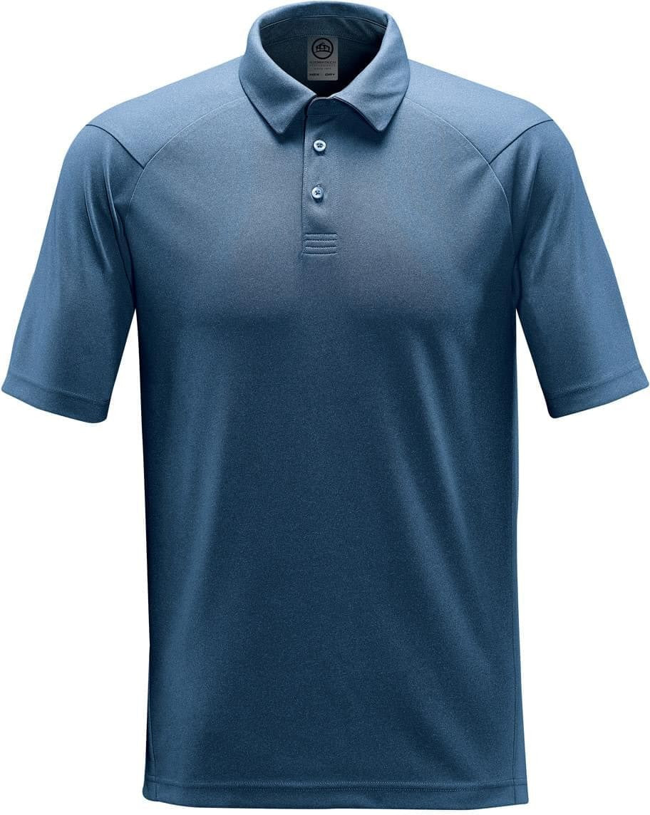 Stormtech Spl-1 Men’s Mistral Heathered Polo - Ocean - Adult s