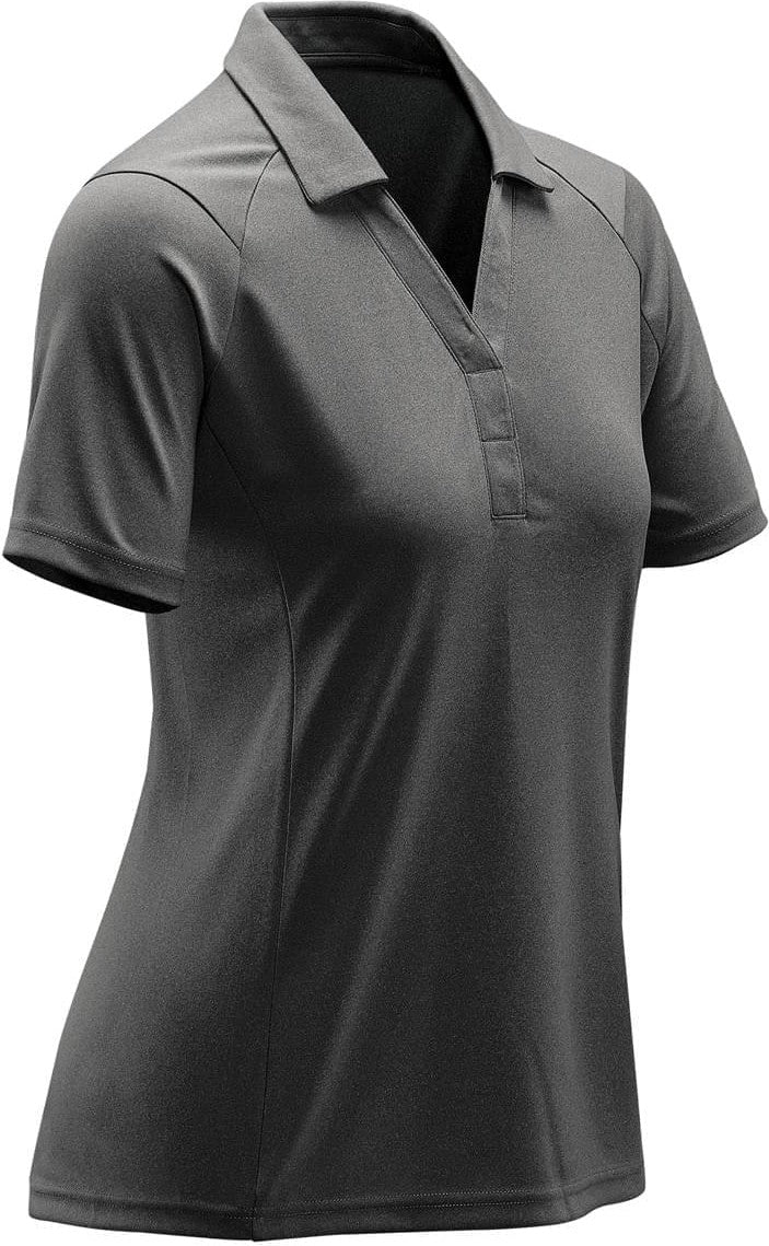 Stormtech Spl-1w Women’s Mistral Heathered Polo - Charcoal Heather