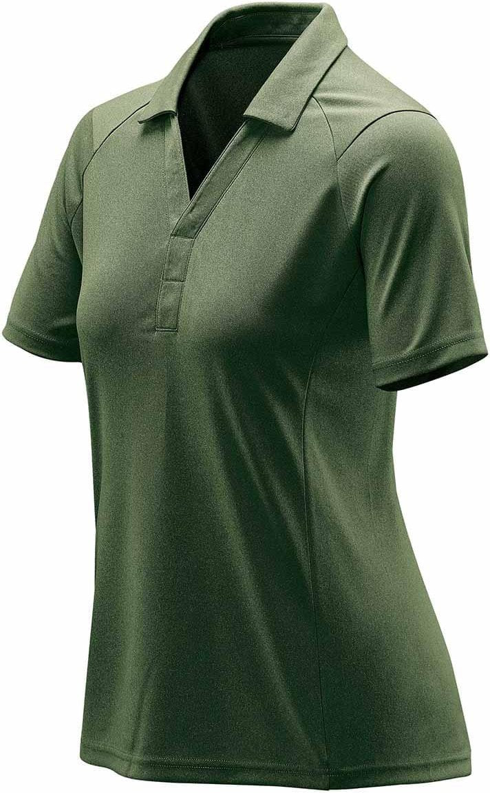 Stormtech Spl-1w Women’s Mistral Heathered Polo - Earth