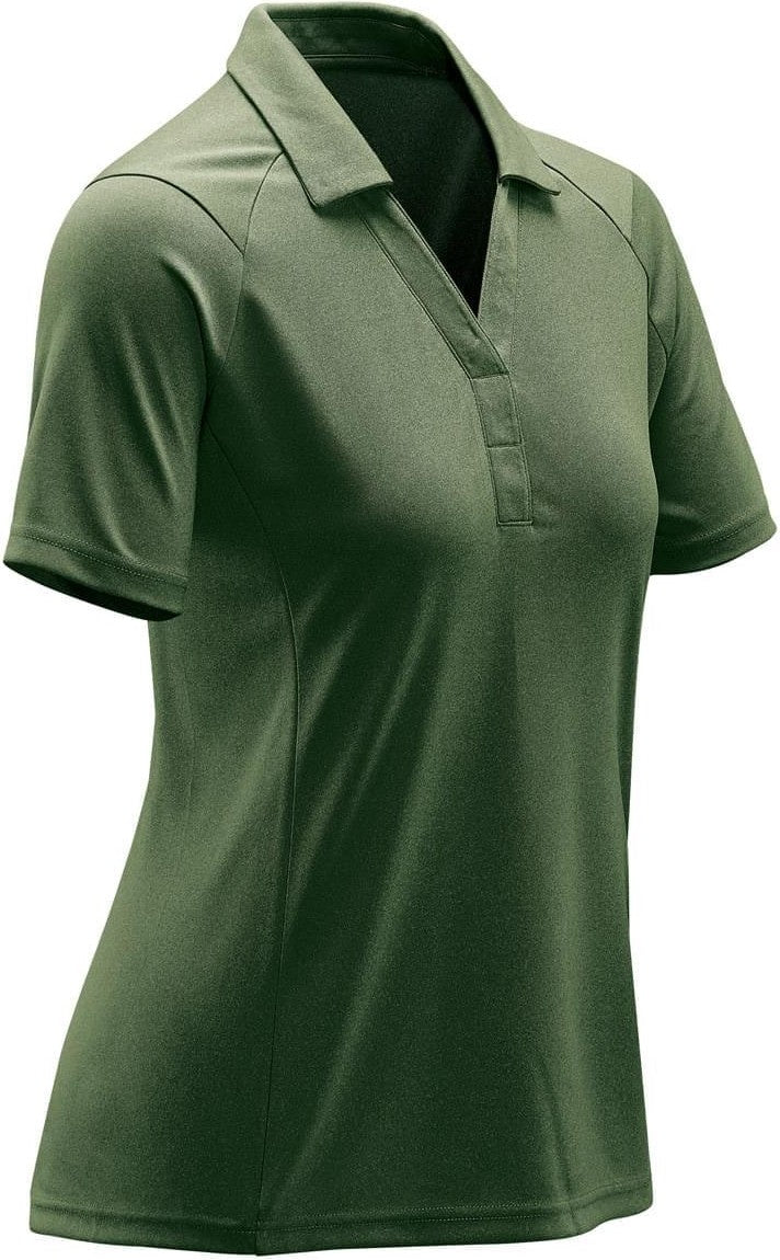 Stormtech Spl-1w Women’s Mistral Heathered Polo - Earth