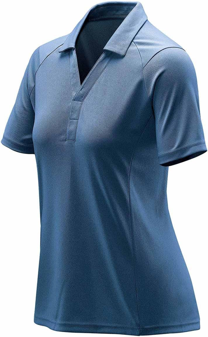 Stormtech Spl-1w Women’s Mistral Heathered Polo - Ocean