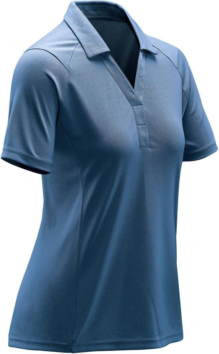 Stormtech Spl-1w Women’s Mistral Heathered Polo - Ocean