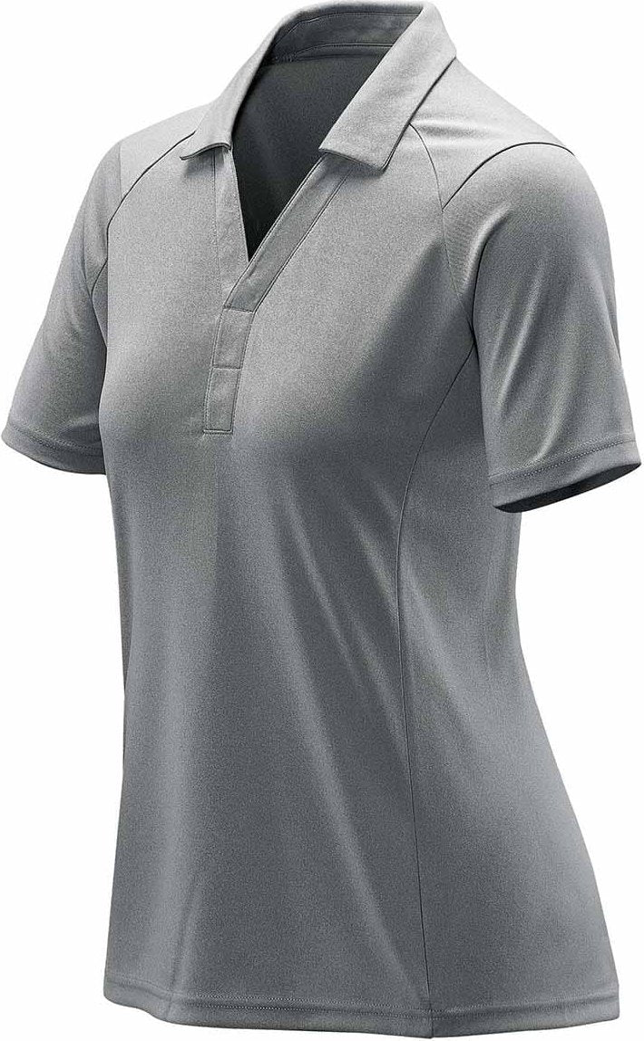 Stormtech Spl-1w Women’s Mistral Heathered Polo - Titanium