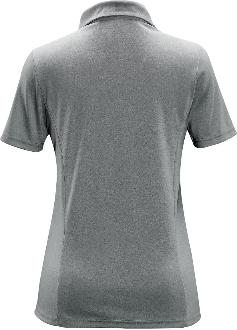 Stormtech Spl-1w Women’s Mistral Heathered Polo - Titanium - Ladies Xs
