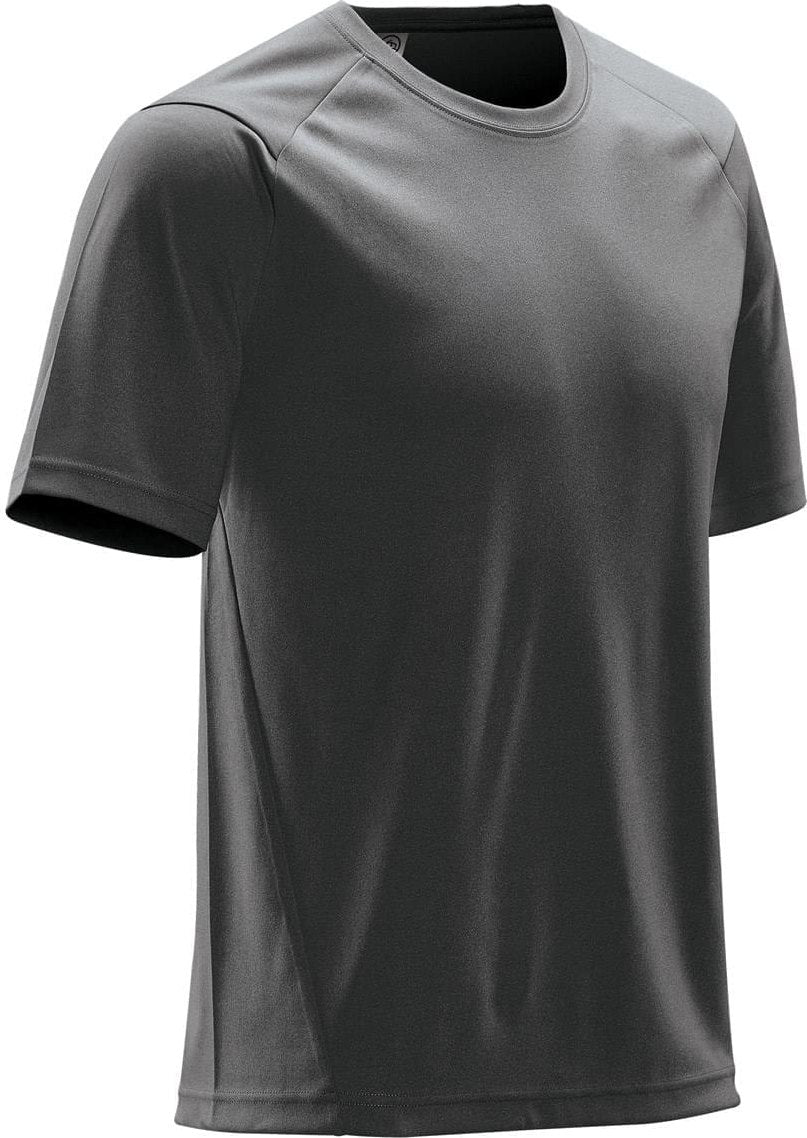 Stormtech Spl-2 Men’s Mistral Heathered Tee - Charcoal Heather