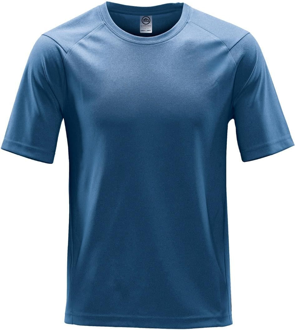 Stormtech Spl-2 Men’s Mistral Heathered Tee - Ocean - Adult m