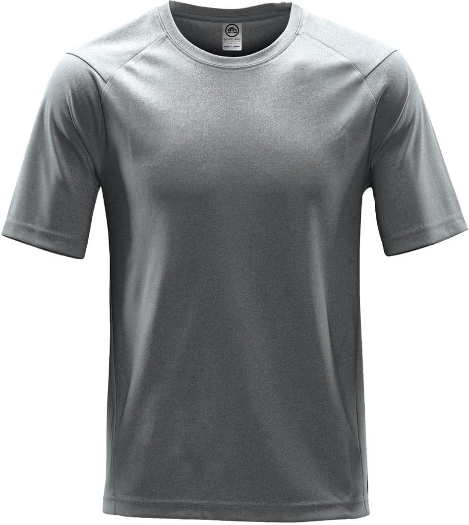 Stormtech Spl-2 Men’s Mistral Heathered Tee - Titanium - Adult s