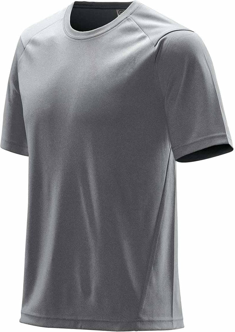Stormtech Spl-2 Men’s Mistral Heathered Tee - Titanium