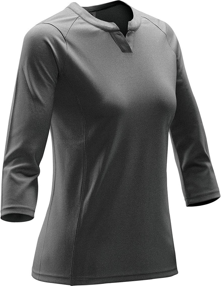 Stormtech Spl-2w Women’s Mistral Heathered Tee - Charcoal Heather