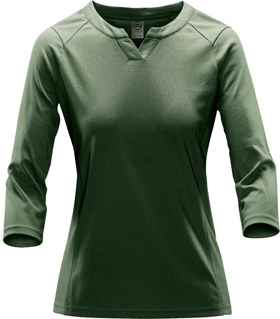 Stormtech Spl-2w Women’s Mistral Heathered Tee - Earth - Ladies Xs