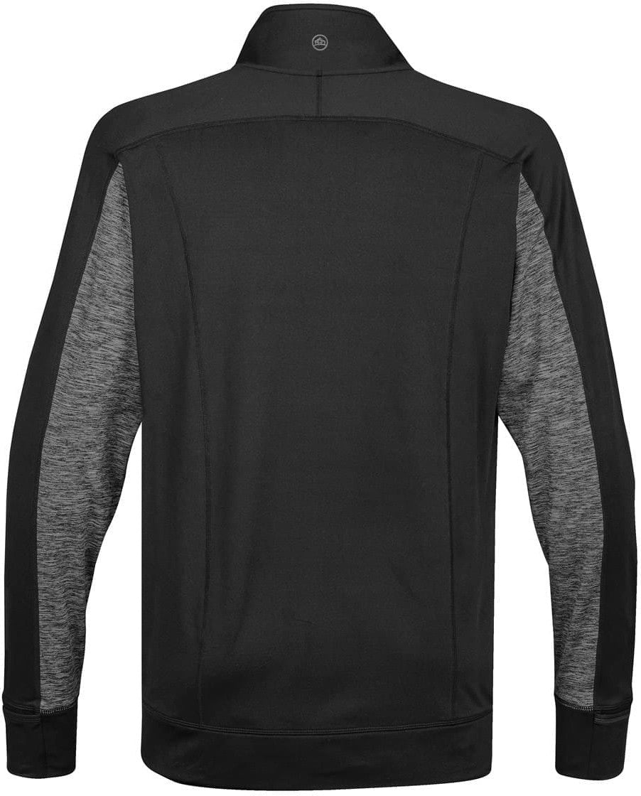 Stormtech Spn-1 Men’s Lotus Full Zip Shell - Black Carbon Heather - Adult s