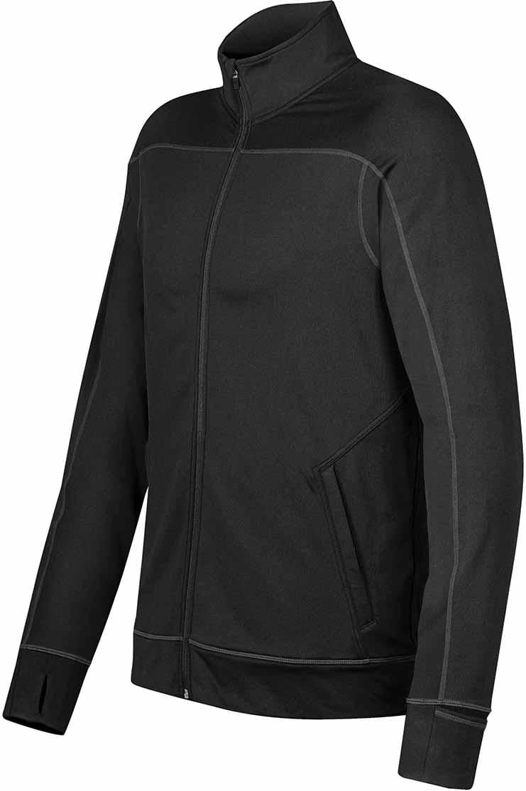 Stormtech Spn-1 Men’s Lotus Full Zip Shell - Black