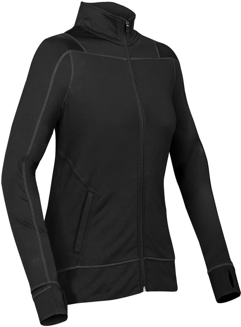 Stormtech Spn-1w Women’s Lotus Full Zip Shell - Black