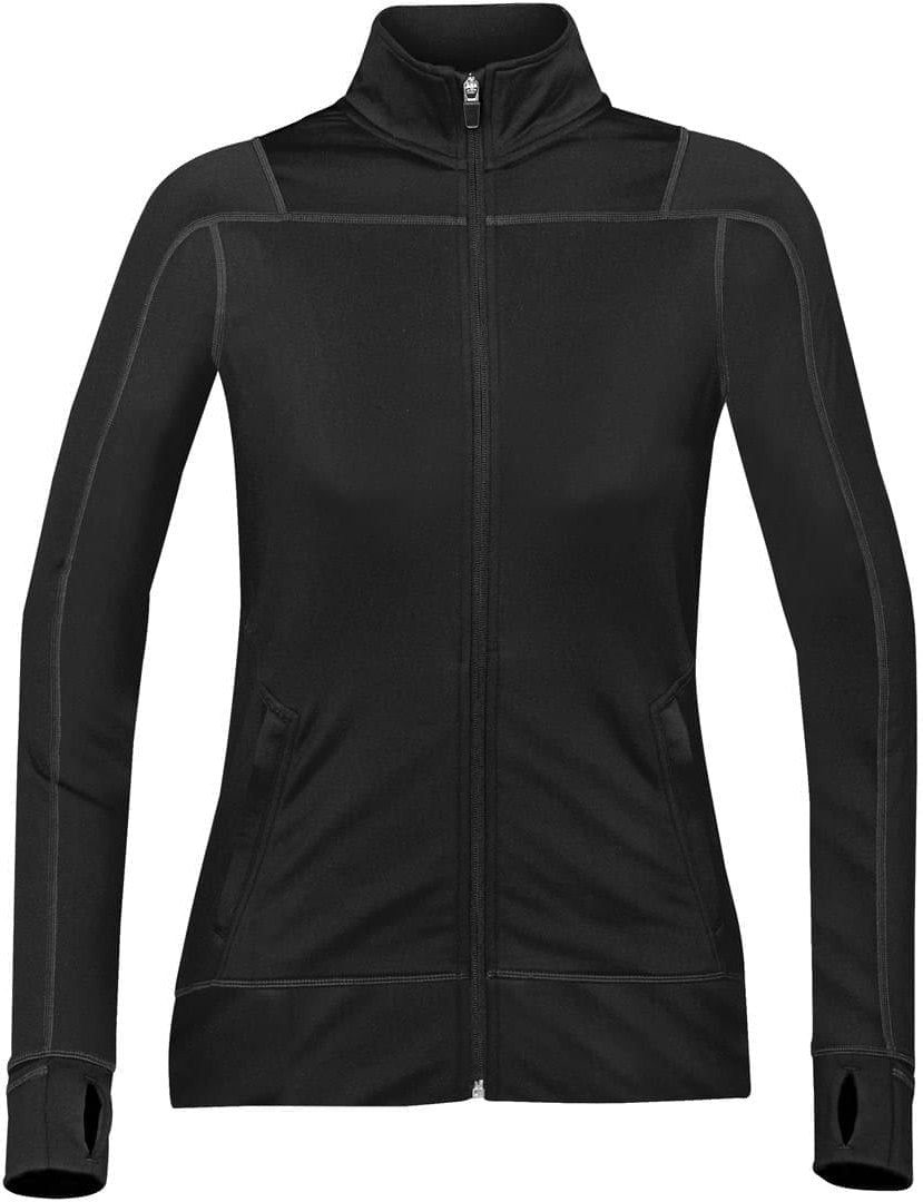 Stormtech Spn-1w Women’s Lotus Full Zip Shell - Black - Ladies 2xs