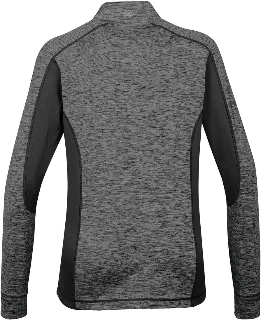 Stormtech Spr-1w Women’s Lotus 1/4 Zip - Carbon Heather Black - Ladies Xs