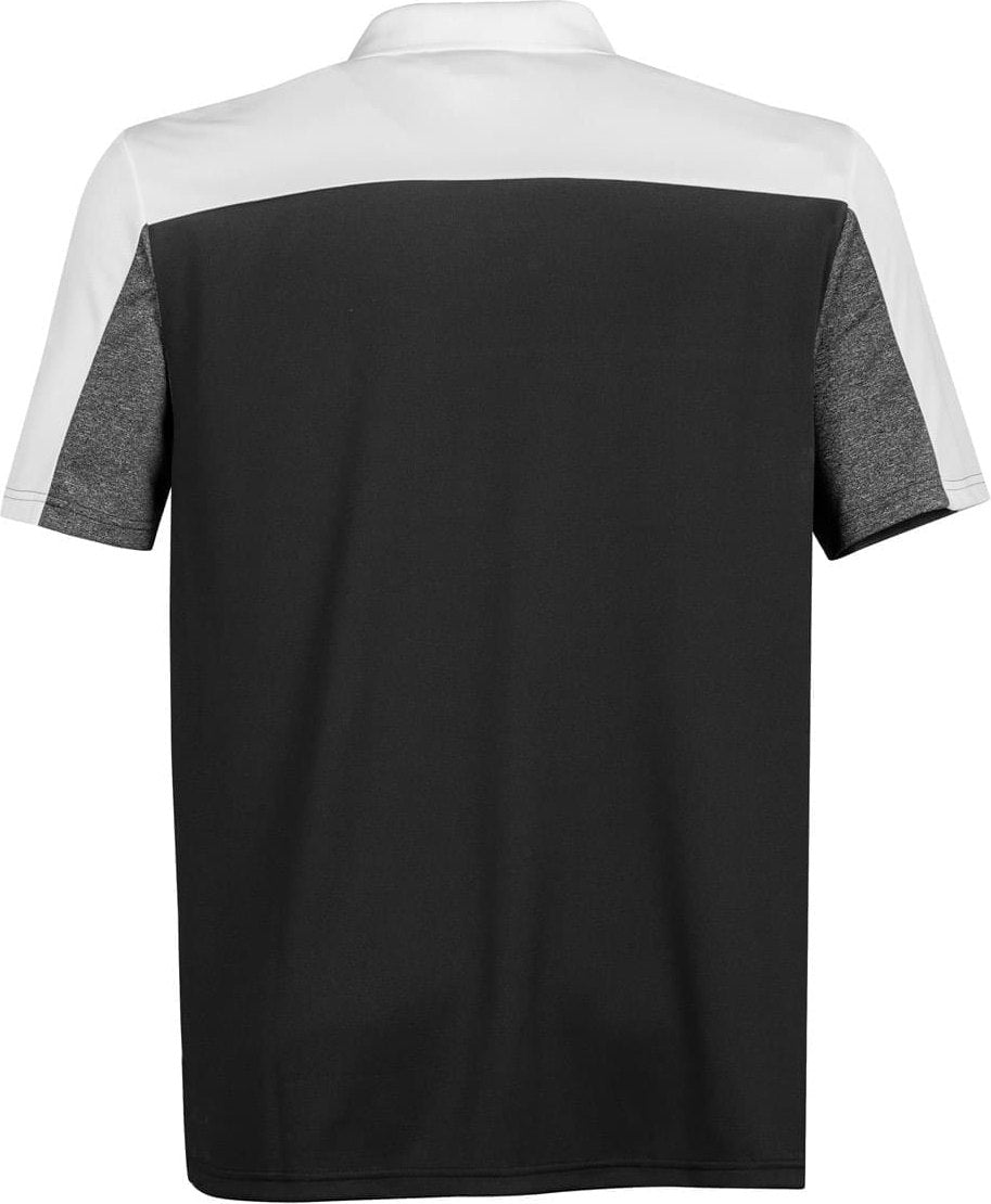 Stormtech Srt-1 Men’s Reef Polo - White Carbon Heather